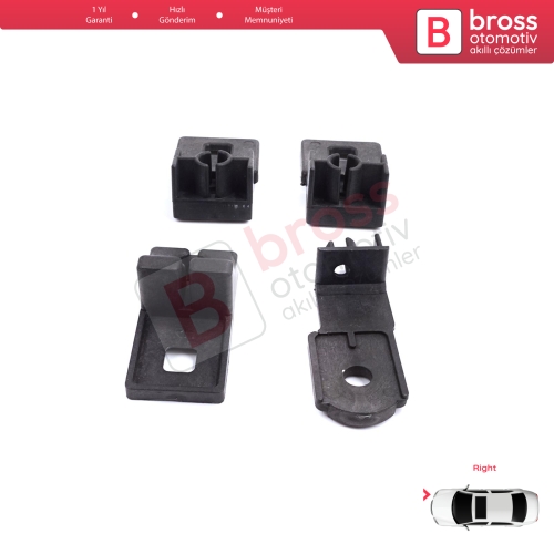 VW Crafter MK1 2E 2F 2006-2017 2E0998226 İçin Sağ Ön Far Ayak Tamir Seti