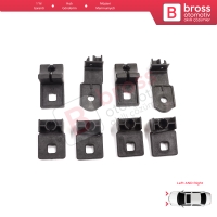 VW Crafter MK1 2E 2F 2006-2017 2E0998225 2E0998226 İçin Sağ Sol Ön Far Ayak Tamir Seti