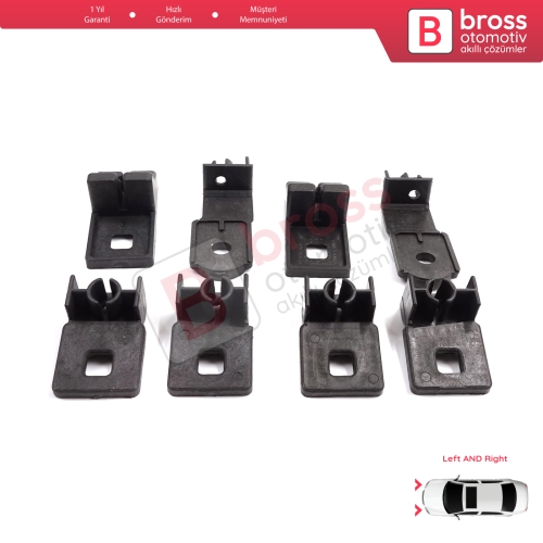 VW Crafter MK1 2E 2F 2006-2017 2E0998225 2E0998226 İçin Sağ Sol Ön Far Ayak Tamir Seti