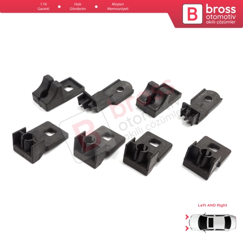 VW Crafter MK1 2E 2F 2006-2017 2E0998225 2E0998226 İçin Sağ Sol Ön Far Ayak Tamir Seti