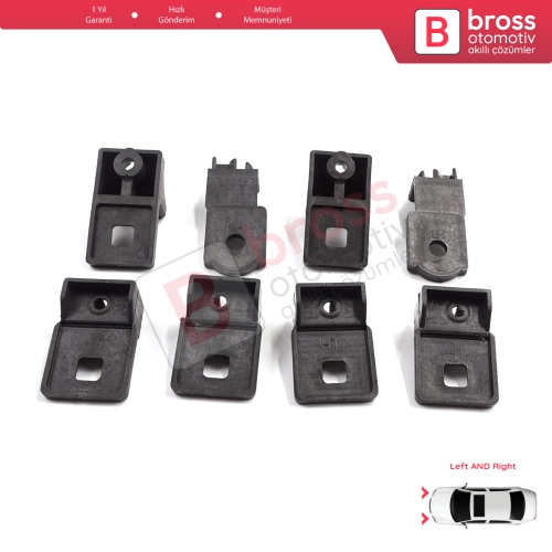 VW Crafter MK1 2E 2F 2006-2017 2E0998225 2E0998226 İçin Sağ Sol Ön Far Ayak Tamir Seti