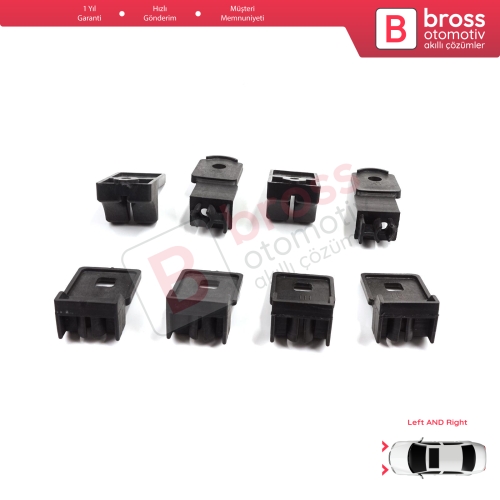 VW Crafter MK1 2E 2F 2006-2017 2E0998225 2E0998226 İçin Sağ Sol Ön Far Ayak Tamir Seti