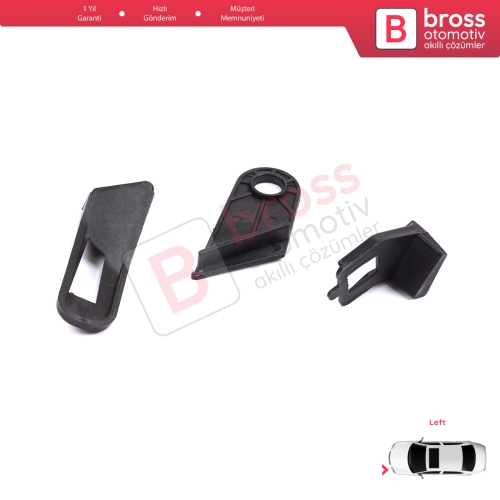 Fiat Abarth Grande Punto MK3 199 2005-2013 89101372SX İçin Sol Ön Far Ayak Tamir Seti