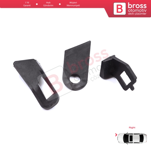 Fiat Abarth Grande Punto MK3 199 2005-2013 89101373DX İçin Sağ Ön Far Ayak Tamir Seti