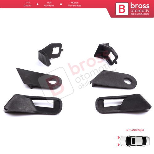 Fiat Abarth Grande Punto MK3 199 2005-2013 89101372SX 89101373DX İçin Sol Sağ Ön Far Ayak Tamir Seti