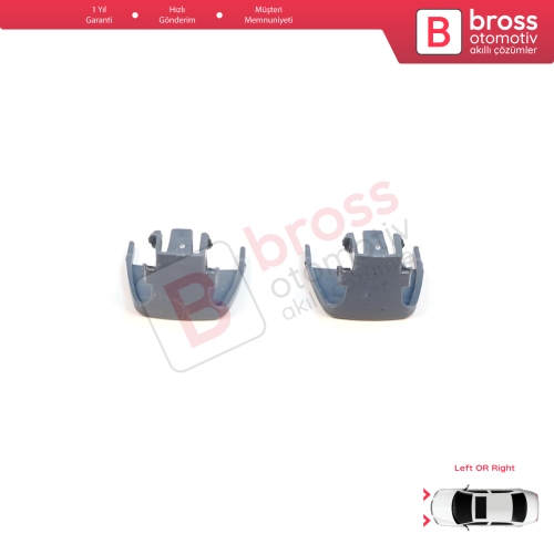 BMW 5 Serisi F10 F11 F18 LCI 2009-2017 için 2 Adet Gündüz Farı Angel Eye Far Montaj Braketi 63117343911 63117343912