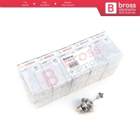 Kısa Uzun Far Sis Lambası için 10 Adet BOSCH BASIC Seri 1 987 302 803 12V 60/55W H4 Halojen Far Ampulü Tırnaklı