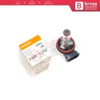 Kısa Uzun Far Sis Lambası için 1 Adet OSRAM ORIGINAL 64212 H8 12V 35W PGJ19-1 Plastik Soketli H8 Halojen Ampul