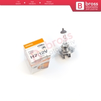 Kısa Uzun Far Sis Lambası için 1 Adet OSRAM ORIGINAL 64210 H7 12V 55W PX26d Halojen H7 Far Ampulü Tırnaklı