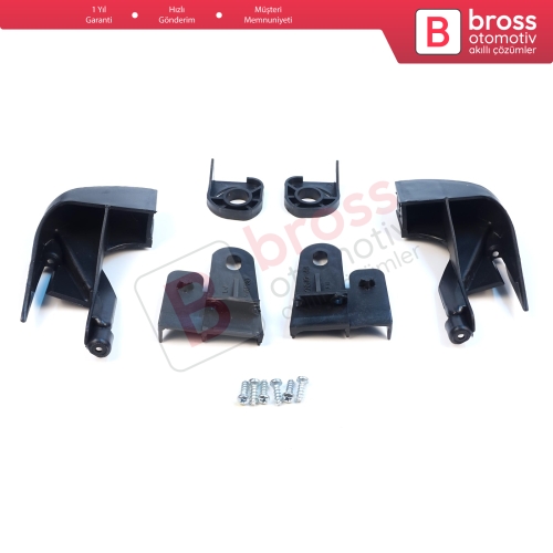 Fiat Fiorino MK3 225 Citroen Nemo Peugeot Bipper 2007-2020 6212F4 6212F3 İçin Sağ Sol Ön Far Ayak Tamir Seti