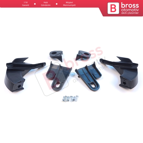 Fiat Fiorino MK3 225 Citroen Nemo Peugeot Bipper 2007-2020 6212F4 6212F3 İçin Sağ Sol Ön Far Ayak Tamir Seti