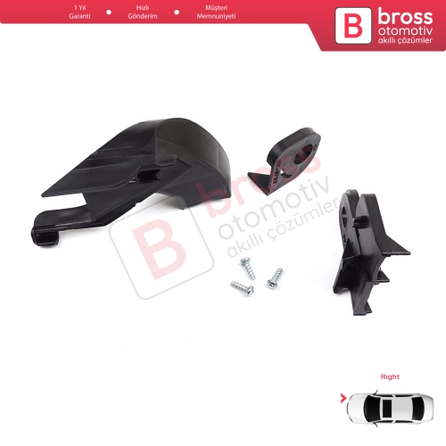 Fiat Fiorino 225 MK3 Citroen Nemo Peugeot Bipper 2007-2020 6212F3 İçin Sağ Ön Far Ayak Tamir Seti 