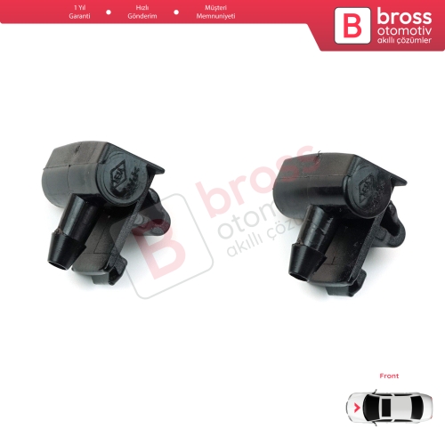 Renault Clio 4 Kangoo 4 Master 3 Movano için Ön Cam Su Fıskiyesi 289306782R