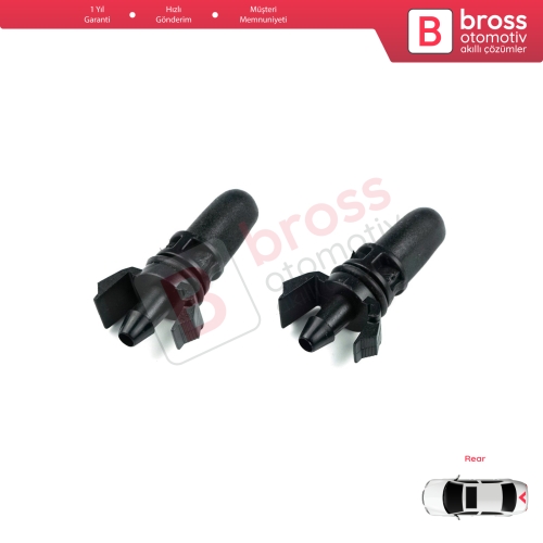 Renault Scenic MK2 3 Megane 2 Espace 5 Clio 3 Twingo 2 8200107563 için Arka Cam Su Fıskiye Memesi 8200107563