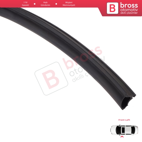 VW Transporter T5 T6 T6.1 Caravelle Multivan 7H0837565 İçin Ön Sol Çamurluk Kapı Alt Fitili 