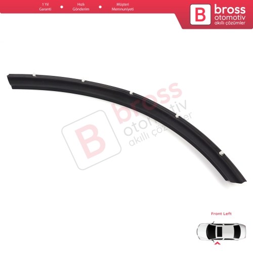 VW Transporter T5 T6 T6.1 Caravelle Multivan 7H0837565 İçin Ön Sol Çamurluk Kapı Alt Fitili 