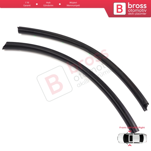 VW Transporter T5 T6 T6.1 Caravelle Multivan 7H0837565 7H0837566 İçin Ön Kapı Alt Fitili Seti