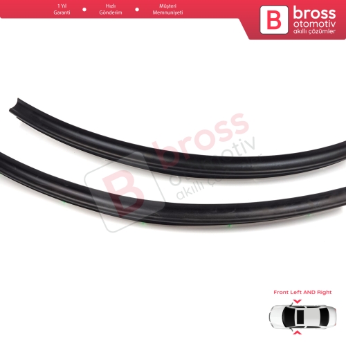 VW Transporter T5 T6 T6.1 Caravelle Multivan 7H0837565 7H0837566 İçin Ön Kapı Alt Fitili Seti