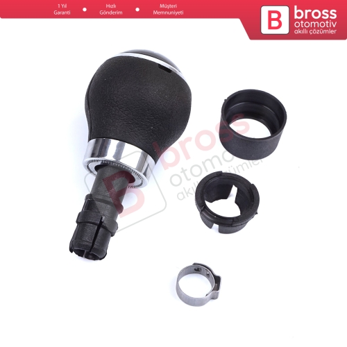 VW Golf Jetta MK5 MK6 Touran MK1 Caddy MK3 Eos Scirocco MK3 1K0711113 için Krom Çerçeve 5 İleri Vites Topuzu
