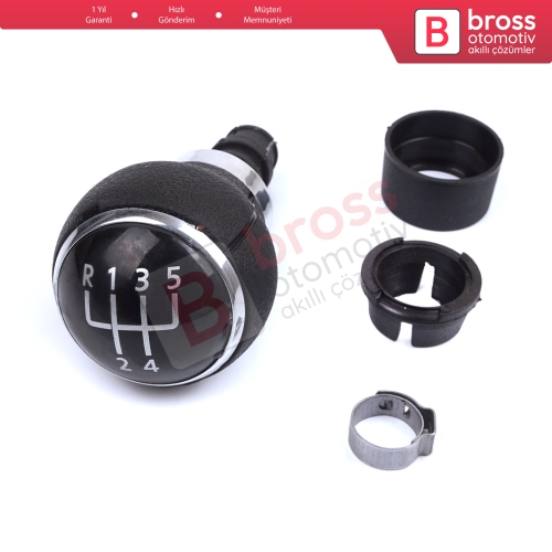 VW Golf Jetta MK5 MK6 Touran MK1 Caddy MK3 Eos Scirocco MK3 1K0711113 için Krom Çerçeve 5 İleri Vites Topuzu