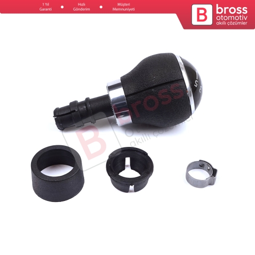 VW Golf Jetta MK5 MK6 Touran MK1 Caddy MK3 Eos Scirocco MK3 1K0711113 için Krom Çerçeve 5 İleri Vites Topuzu