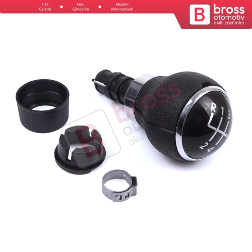 VW Golf Jetta MK5 MK6 Touran MK1 Caddy MK3 Eos Scirocco MK3 1K0711113 için Krom Çerçeve 5 İleri Vites Topuzu