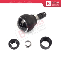 VW Golf Jetta MK5 MK6 Touran MK1 Caddy MK3 Eos Scirocco MK3 1K0711113 için Krom Çerçeve 6 İleri Vites Topuzu