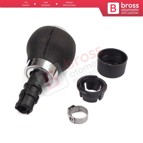 VW Golf Jetta MK5 MK6 Touran MK1 Caddy MK3 Eos Scirocco MK3 1K0711113 için Krom Çerçeve 6 İleri Vites Topuzu