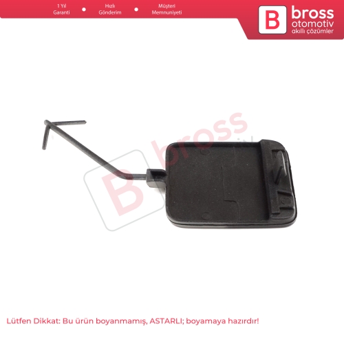 Seat Leon MK2 1P1 2009-2013 Makyajlı Kasa 1P0807241C için Ön Çeki Demir Kapağı ASTARLI