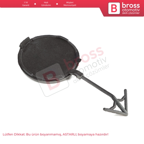 Seat Leon MK3 5F 2012-2016 Makyajsız Kasa 5F0807441 için Arka Çeki Demir Kapağı ASTARLI