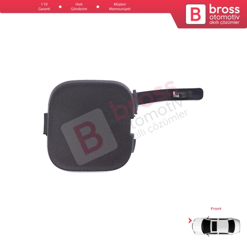 Renault Megane MK2  2002-2008 3/4/5 Kapı 7700474483 8200115121 için Ön Tampon Çeki Demiri Kapağı ASTARLI