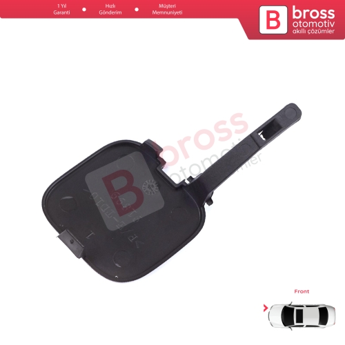 Renault Megane MK2  2002-2008 3/4/5 Kapı 7700474483 8200115121 için Ön Tampon Çeki Demiri Kapağı ASTARLI