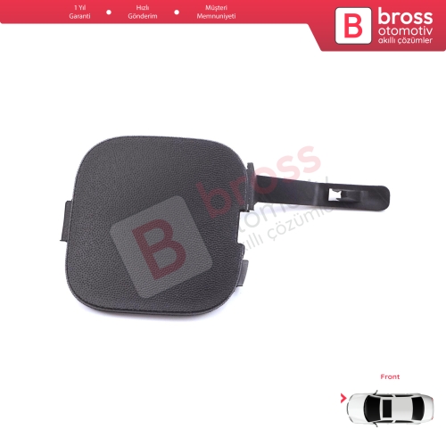 Renault Megane MK2  2002-2008 3/4/5 Kapı 7700474483 8200115121 için Ön Tampon Çeki Demiri Kapağı ASTARLI