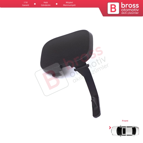 Renault Megane MK2  2002-2008 3/4/5 Kapı 7700474483 8200115121 için Ön Tampon Çeki Demiri Kapağı ASTARLI