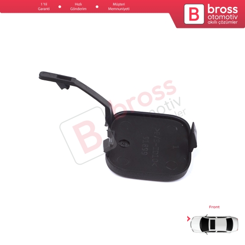 Renault Megane MK2  2002-2008 3/4/5 Kapı 7700474483 8200115121 için Ön Tampon Çeki Demiri Kapağı ASTARLI