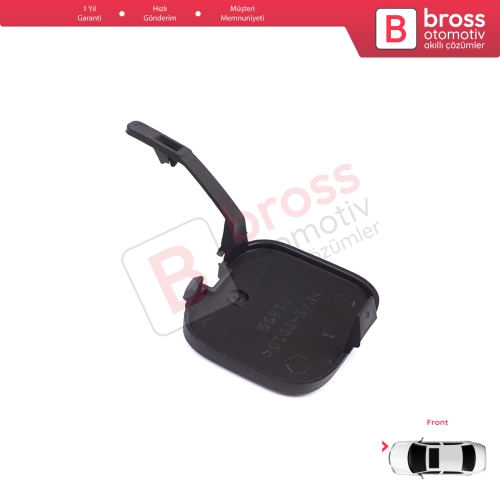 Renault Megane MK2  2002-2008 3/4/5 Kapı 7700474483 8200115121 için Ön Tampon Çeki Demiri Kapağı ASTARLI