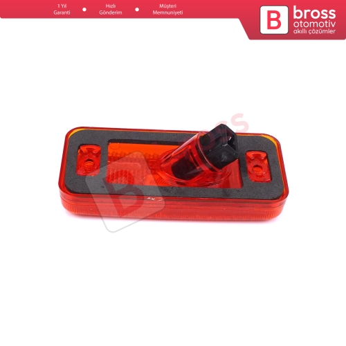 Fiat Ducato 250 Jumper Boxer Daily Relay 2006-2024 6303.A1 İçin 1 Adet Amber Renk Yan Bant Kapı Çamurluk Sinyali