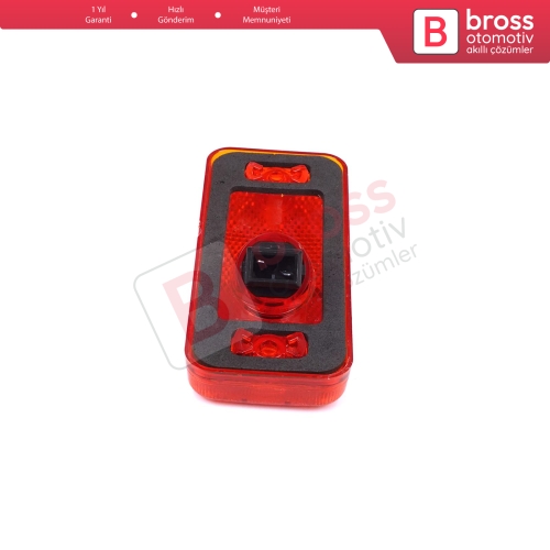 Fiat Ducato 250 Jumper Boxer Daily Relay 2006-2024 6303.A1 İçin 1 Adet Amber Renk Yan Bant Kapı Çamurluk Sinyali