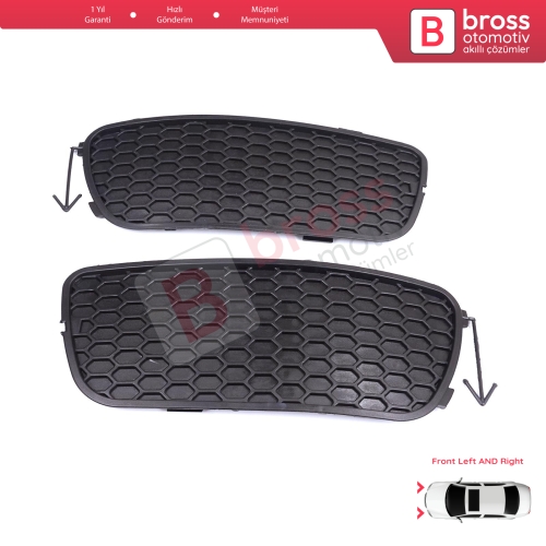 Fiat Palio Siena MK1 178 2007-2016 Albea 2002-2012 51703144 51703145 için Ön Sol Sağ Sis Far Çerçevesi Sissiz