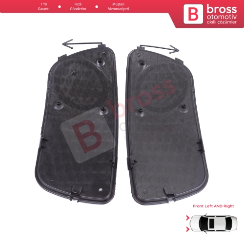 Fiat Palio Siena MK1 178 2007-2016 Albea 2002-2012 51703144 51703145 için Ön Sol Sağ Sis Far Çerçevesi Sissiz