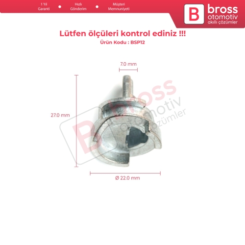 VW Audi Seat 357905855B 4A1905855 İçin Kontak Şaft Ateşleme Kilit Silindir Yuvası