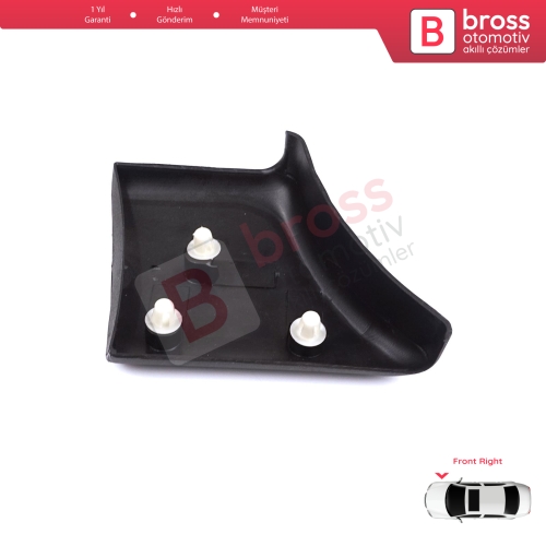 Citroen Berlingo MK1 M49 M59 1996-2008 8544.J8 İçin Ön Sağ Çamurluk Çıtası
