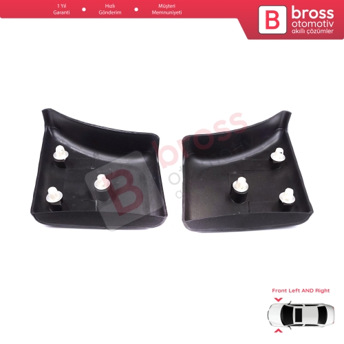 Citroen Berlingo MK1 M49 M59 1996-2008 8544J7 8544J8 İçin Ön Sol Sağ Çamurluk Çıtası