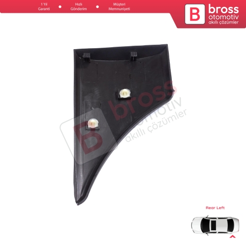  Citroen Berlingo MK1 M49 M59 1996-2008 8547L9 İçin Arka Sol Çamurluk Çıtası