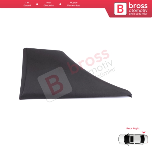 Citroen Berlingo MK1 M49 M59 1996-2008 8547.K4 İçin Arka Sağ Çamurluk Çıtası