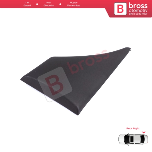 Citroen Berlingo MK1 M49 M59 1996-2008 8547.K4 İçin Arka Sağ Çamurluk Çıtası