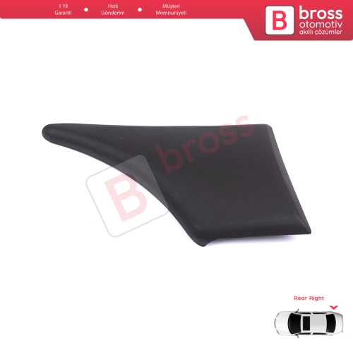 Citroen Berlingo MK1 M49 M59 1996-2008 8547.K4 İçin Arka Sağ Çamurluk Çıtası