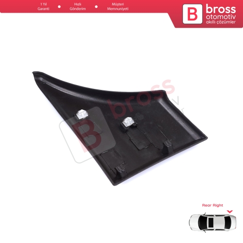 Citroen Berlingo MK1 M49 M59 1996-2008 8547.K4 İçin Arka Sağ Çamurluk Çıtası