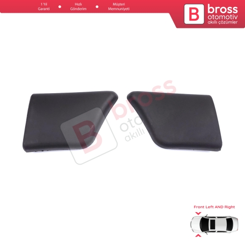Peugeot Partner M49 1996-2002 Makyajsız Kasa 8544.F2 8544.F1 İçin Ön Sol ve Sağ Çamurluk Çıtası