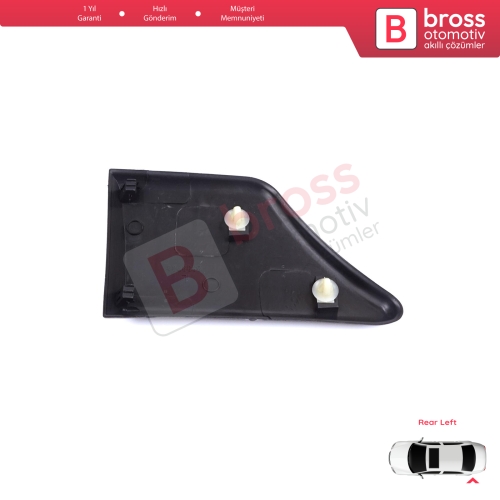 Peugeot Partner MK1 M49 M59 1996-2008 8547.L8 İçin Arka Sol Çamurluk Çıtası